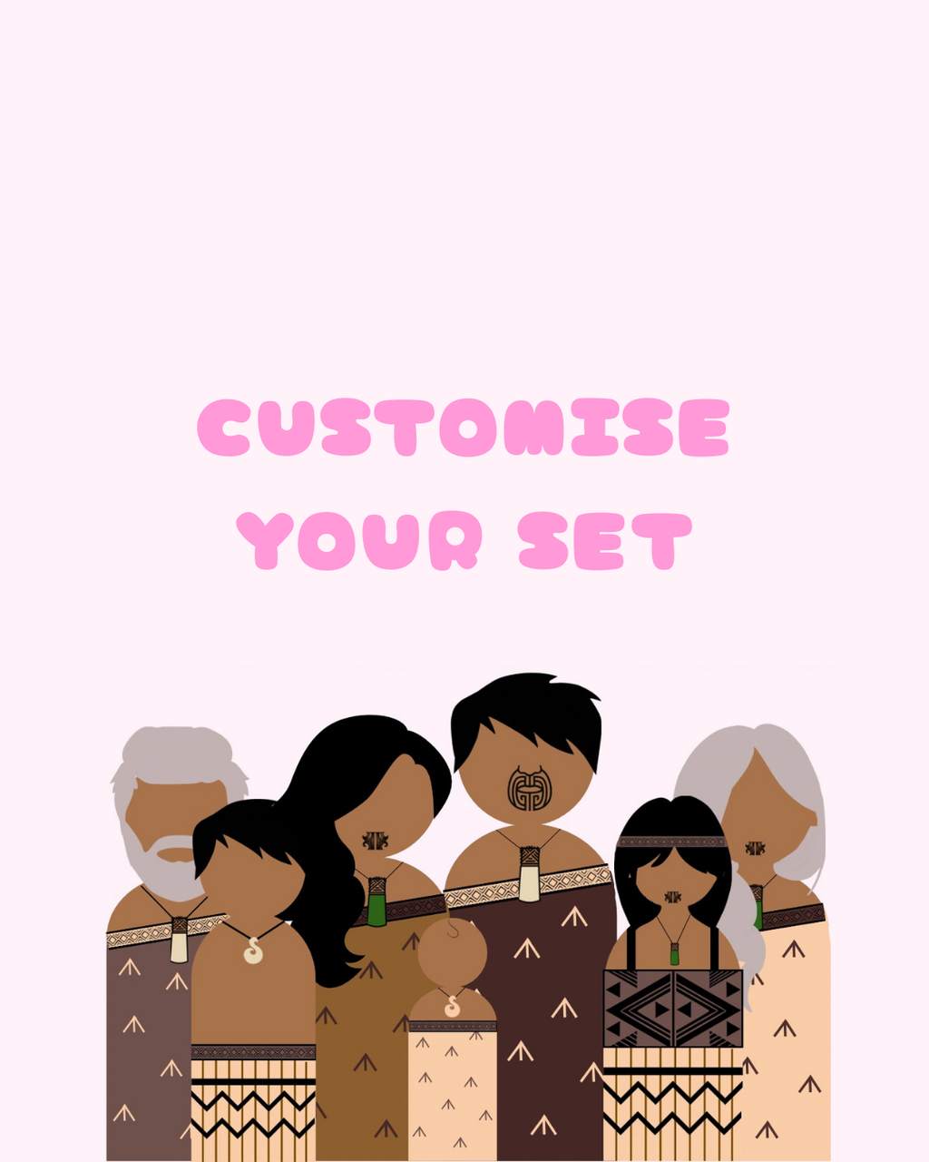 The Custom Whānau Set
